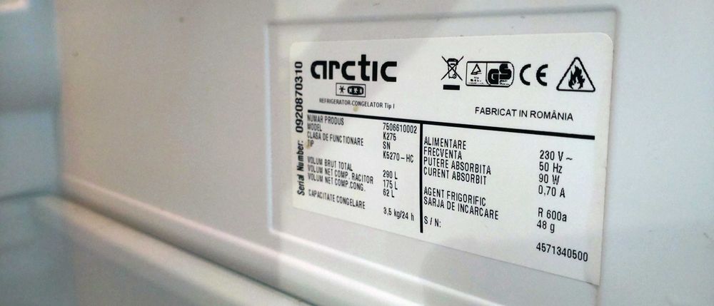 Combina Frigorifica Arctic