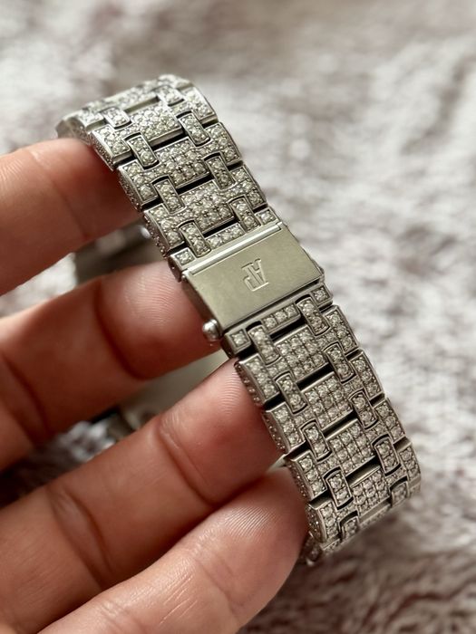 Audemars Piguet Royal Oak Offshore Acte 2005 Full Diamante Otel 42mm