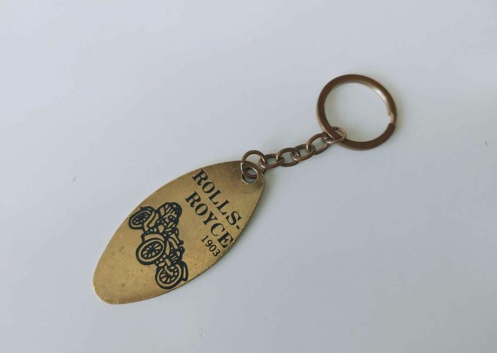 Vechi Breloc Rolls Royce 1903 din bronz