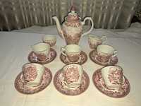 set cafea portelan englezesc Merrie Olde England 6 persoane