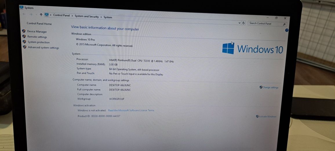 Vând laptop Toshiba