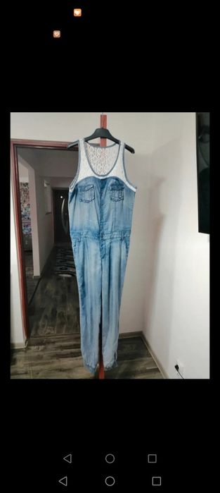 Salopetă din denim mărimea 38