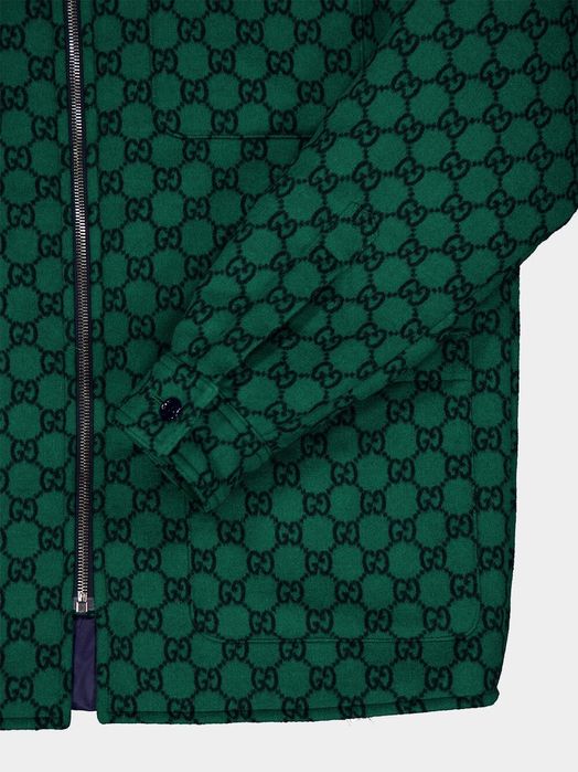 Gucci coat jacket green