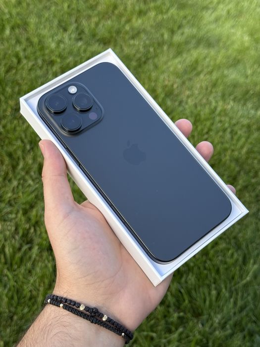 iPhone 16 Pro Max Black / 100% Baterie / Ca Nou