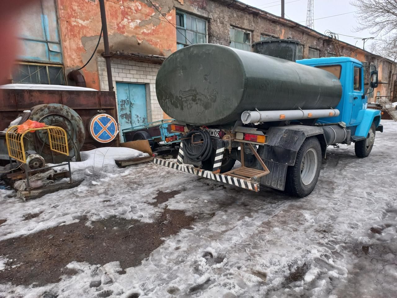 Газ 53 водовоз хорошом состояние