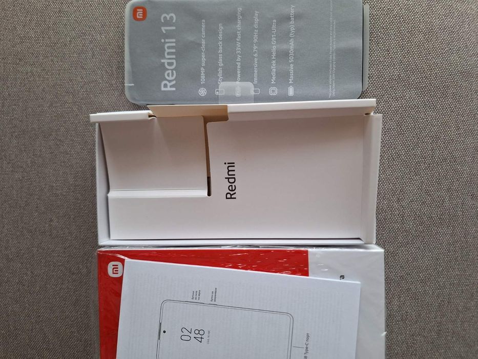 Смартфон Xiaomi Redmi 13, 6GB RAM, 128GB, Black