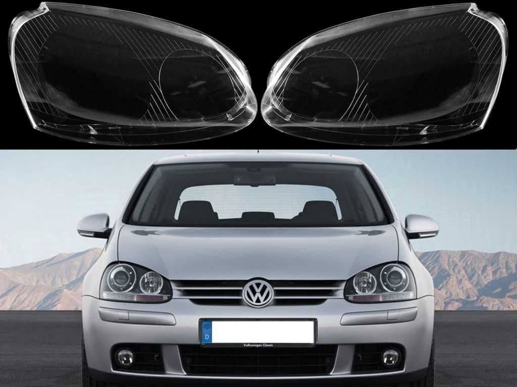 Стъкла за фарове на VW Golf 5   555