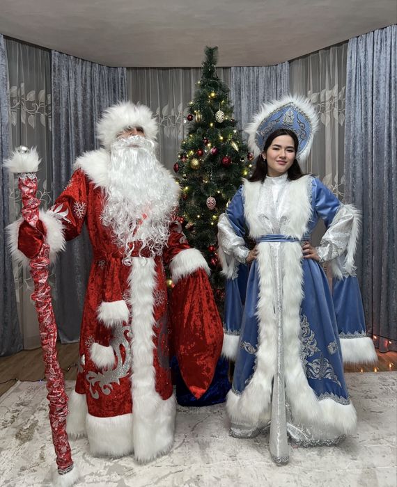 Прокат Костюм Деда мороза и Снегурочки