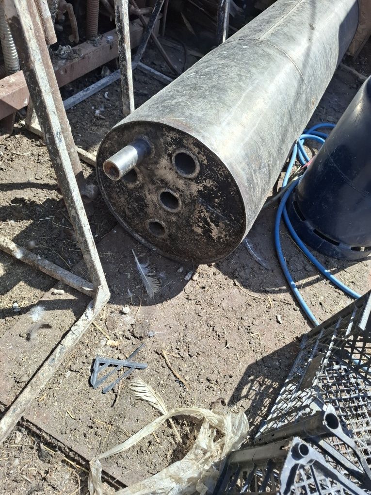 Boiler din inox pe lemne