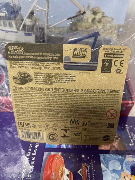 Cars disney Fabulous Hudson Hornet mini racers