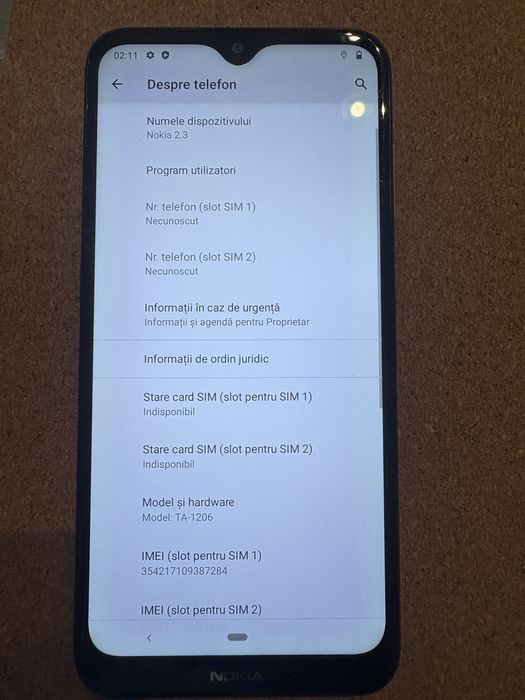 Nokia 2.3 32 Gb ID-XXL4680