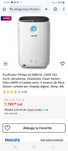 Purificator Philips AC2889/10, CADR 333 mc/h, AeraSense, NOU