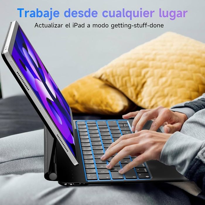 Калъф-клавиатура HOU MF-12 за Ipad Pro 12,9 инча магнитна ,плаваща,