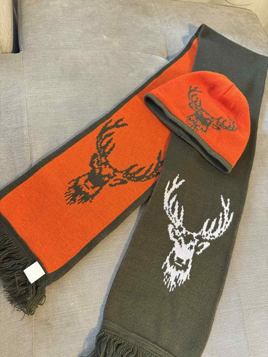 Двулицева шапка с шау