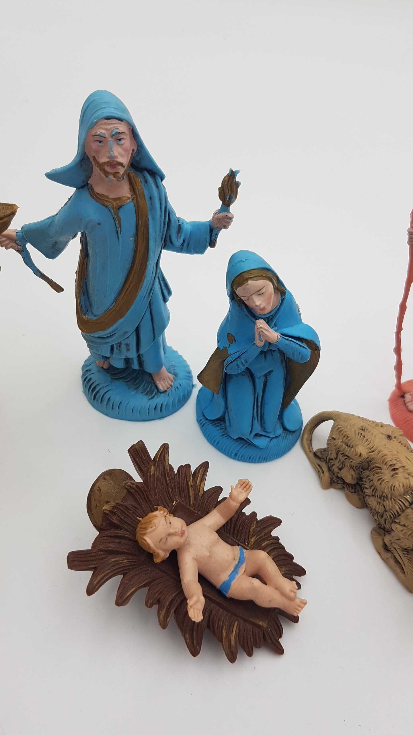 Figurine decor Crăciun Scena nașterii Domnului Iisus (Italia)