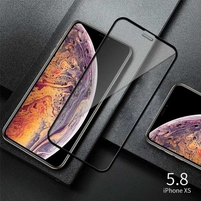 Folie de sticla ecran/camere iPhone X, 11, 12, 13, 14, 15, 16, 17