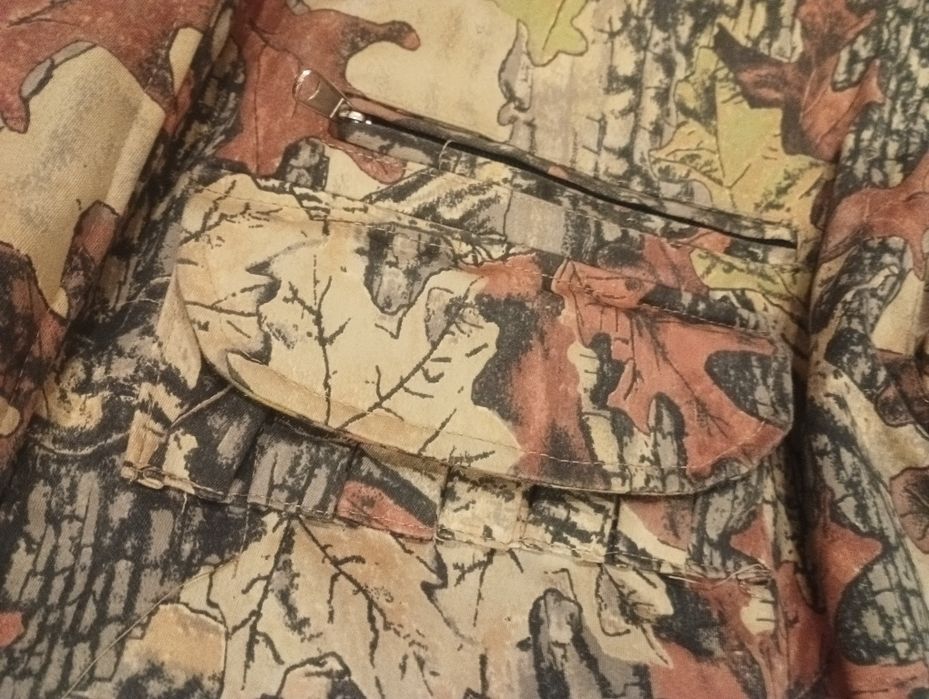 Ловни дрехи с подплата 54 XL камуфлаж камуфлажно яке панталон