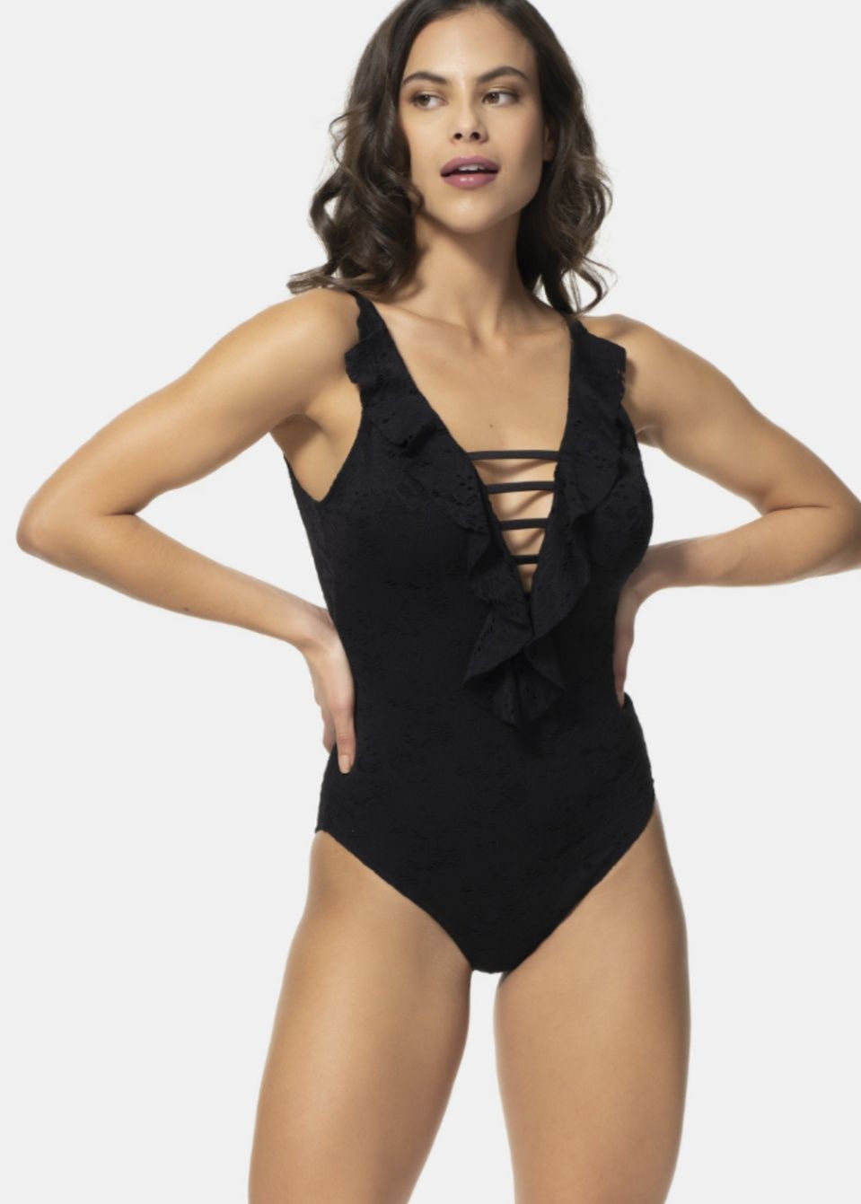 Costum de baie negru