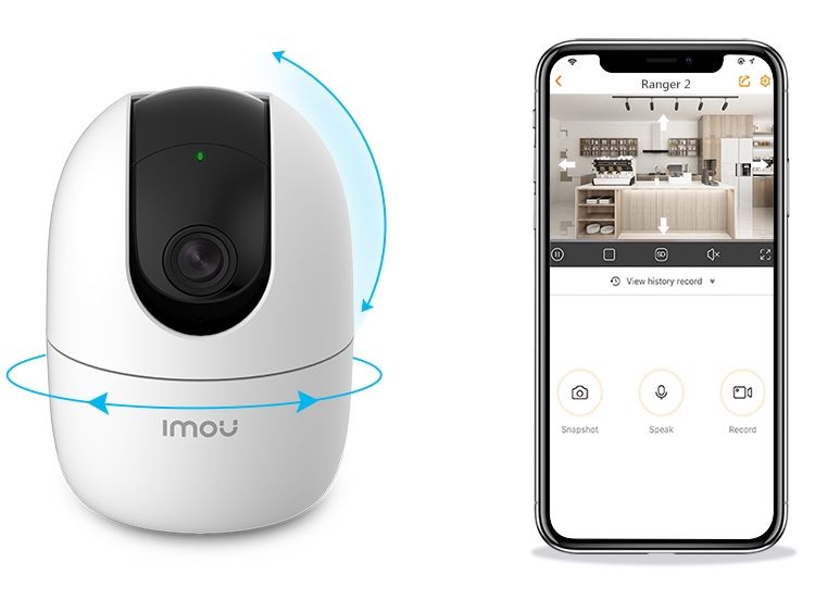 IMOU Ranger2  Камера WiFi внутренняя поворотная 2Мп