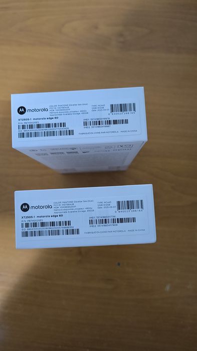 Motorola Edge 60, 12GB RAM, 512GB, 5G, Gibraltar Sea (Nou Sigilat)