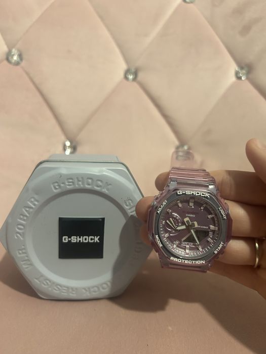 Ceas original G-shock roz-mov