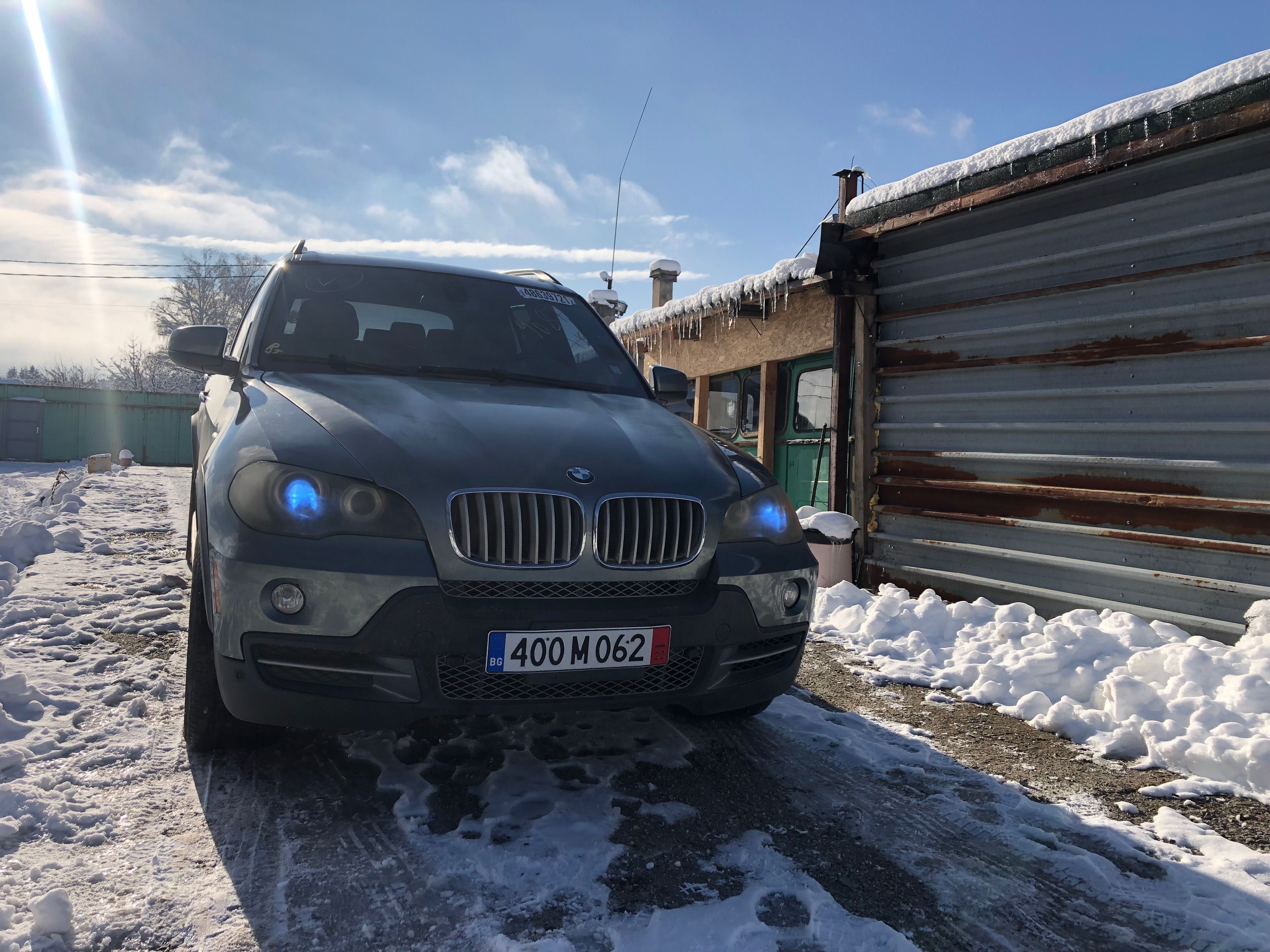 Bmw x5 e70 4.8i 355hp НА ЧАСТИ ( бмв х5 е70 4.8 и 355 коня )