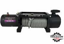 Troliu Dominator 13000 HD 6Tone electric platforma 4x4 auto Steel Rope