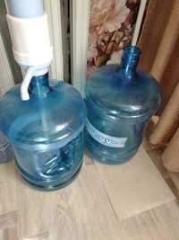 Бутыли для воды  19 литров с помпой