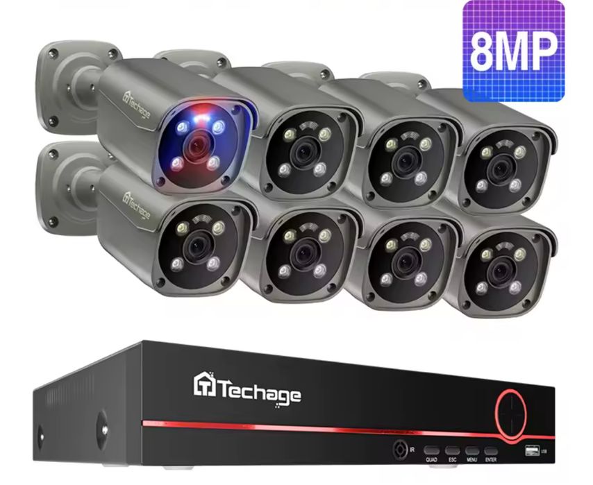 KIT Complet Camere Supraveghere Video 4/8/12 CAMERE **OFERIM MONTAJ