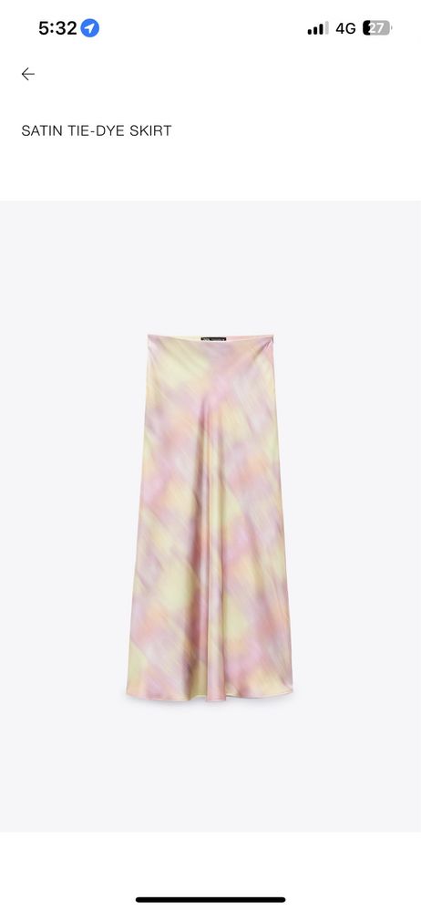 поли от zara розова,черна,кафява