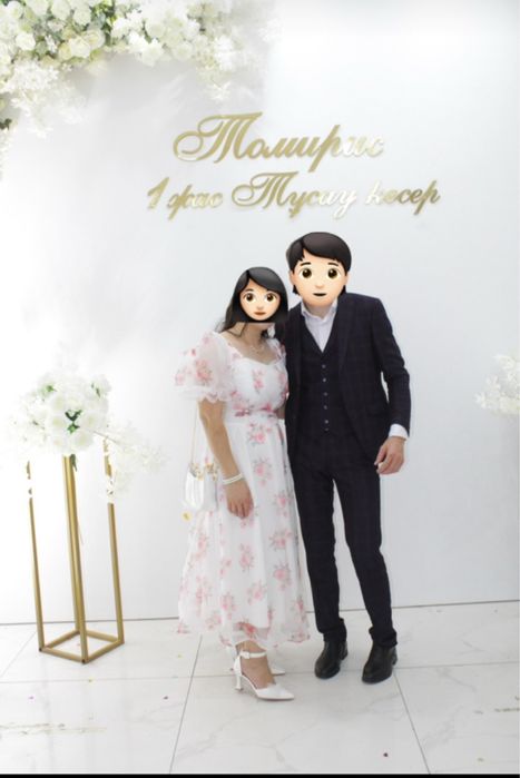 Мужский кастю 15000 Женский плате 20000