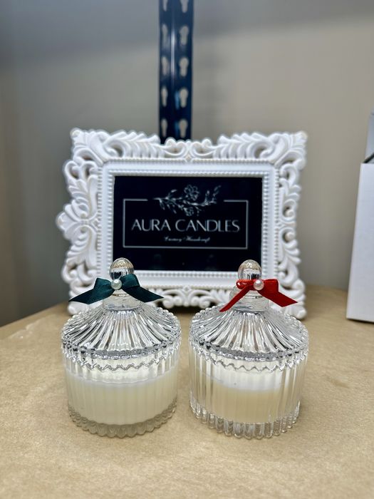 Ръчно изработени свещи от соев восък