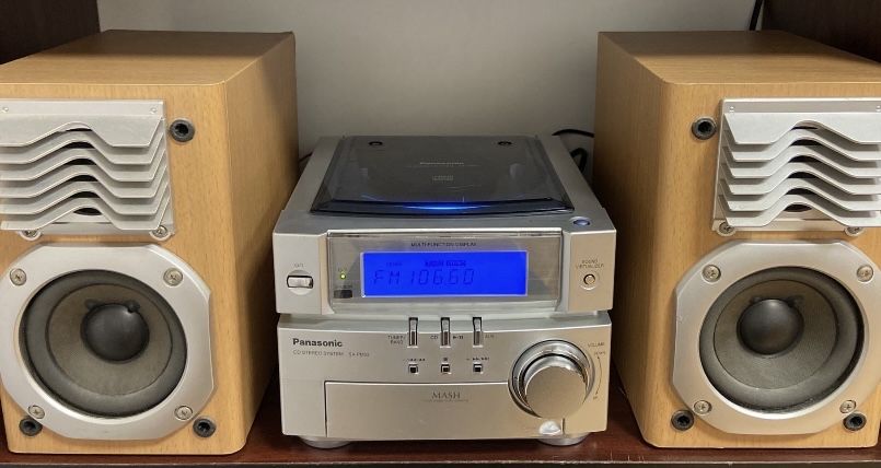 CD/Mini-Sistem audio cu boxe originale, Panasonic SA-PM03, impecabile