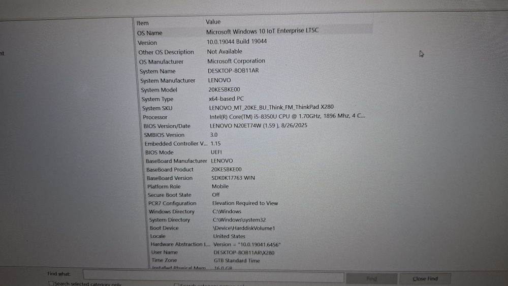 Laptop Ultrabook 2025 Full HD Lenovo Thinkpad X280 i5 8350U 3.60GHz la