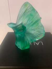 Lalique Fighting Fish Ornament de decorare a peștilor de luptă Lalique