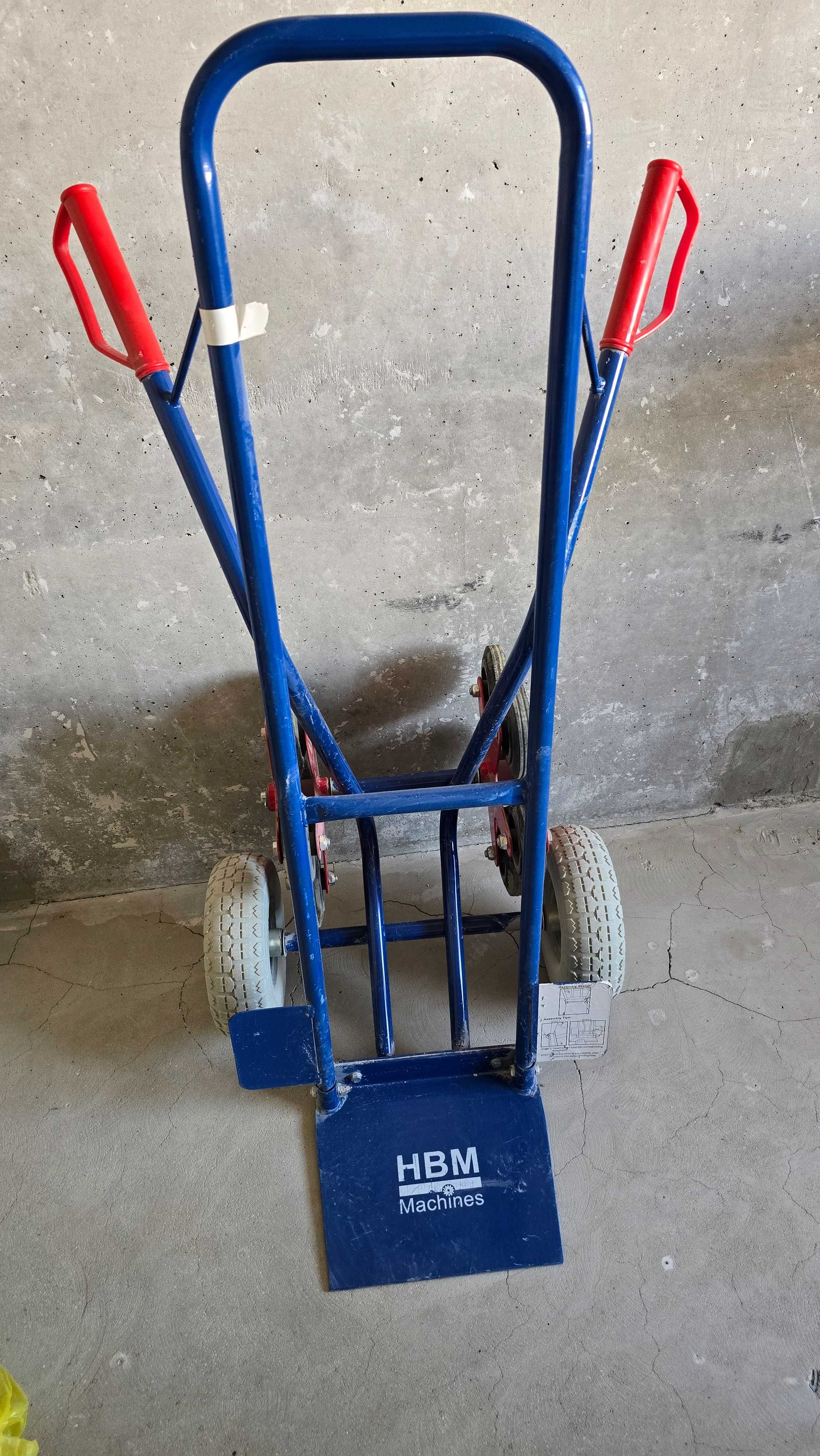 Транспортна количка за стълби HBM K9952, 300 кг, 57x70x118 см