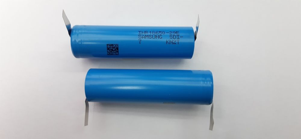 Acumulator 18650 Lamele Samsung 2900mA 8A Acumulator LiIon 3.6V Nichel