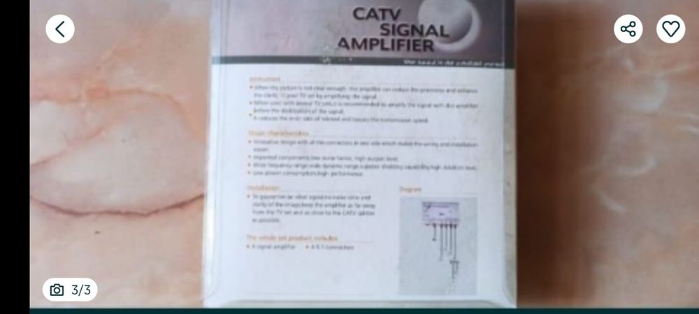 CATV Amplificator semnal produs nou