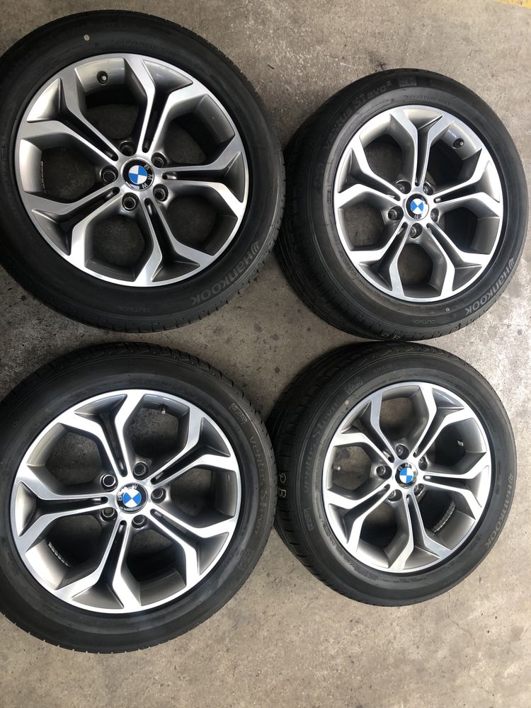 Jante 18 originale Bmw X3 F25 runflat vara 245/50R18 Hankook