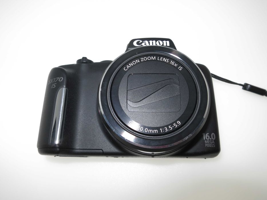 Canon PowerShot SX170 IS компактен цифров фотоапарат 16MP камера НОВА