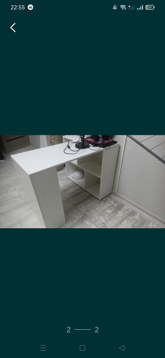 Продается белый стол