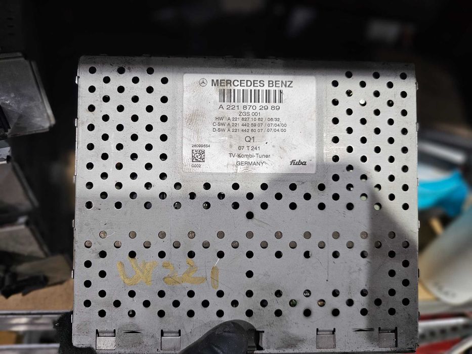 TV Tuner A2218702989 Mercedes S class CL W221 W216 S320 S350 S500 S600