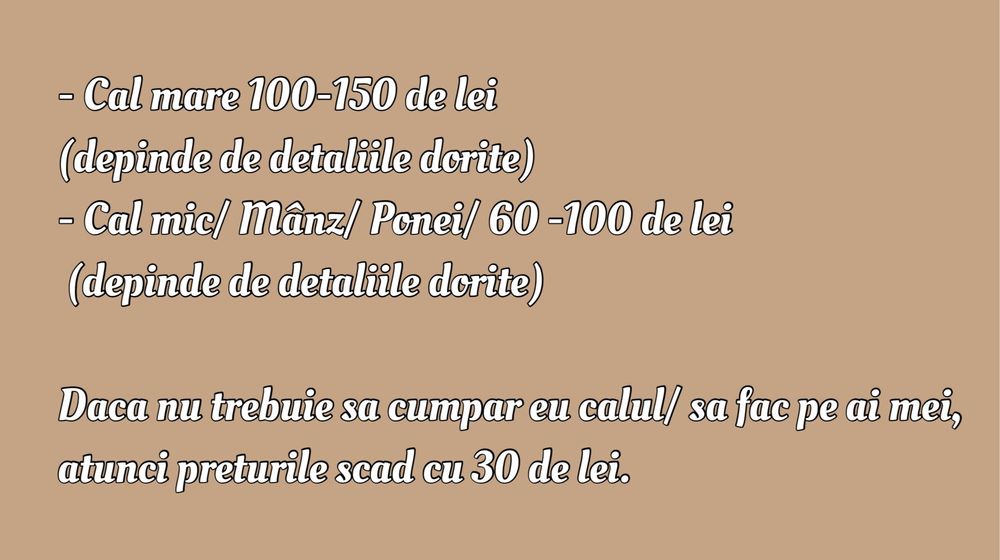 Repainturi cai schleich la comanda