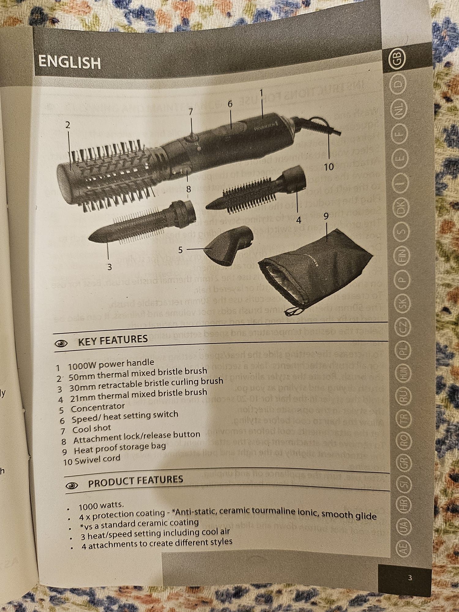 Perie rotativa Airstyler Volume & Curl Remington