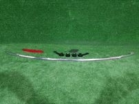 Bara spate BMW f30 ornament crom capac cui suporti senzori catadioptru