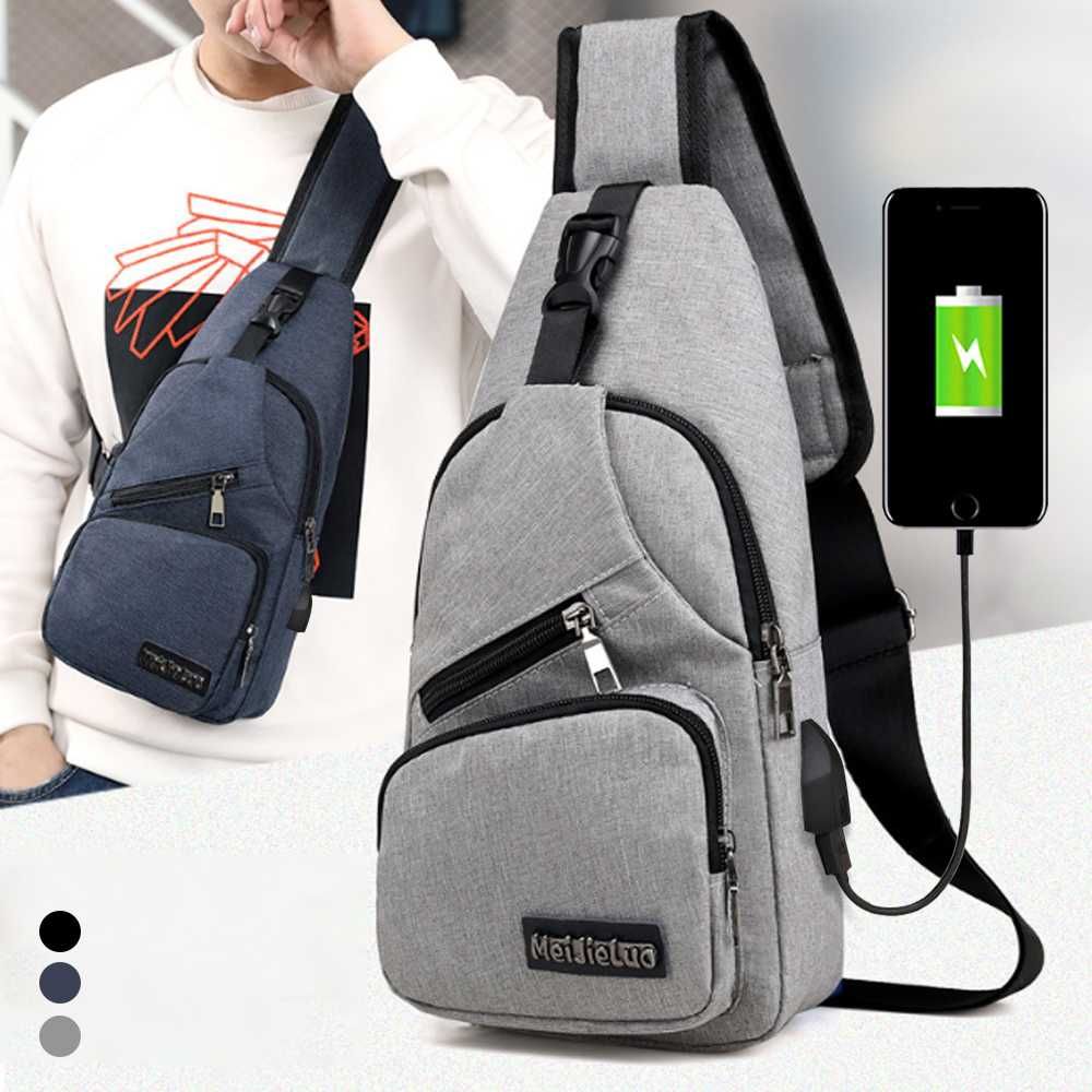 Многофункционална чанта/раница с USB порт