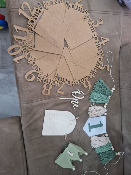 Декорация рожден ден 1 г. момче