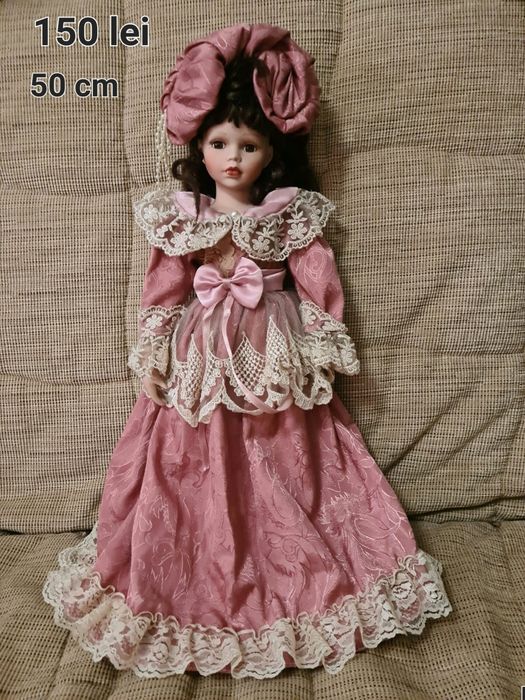 Păpuși mari din porțelan 46-54 cm