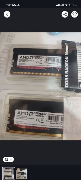 Ддр5 16гб новый амд 5600герц