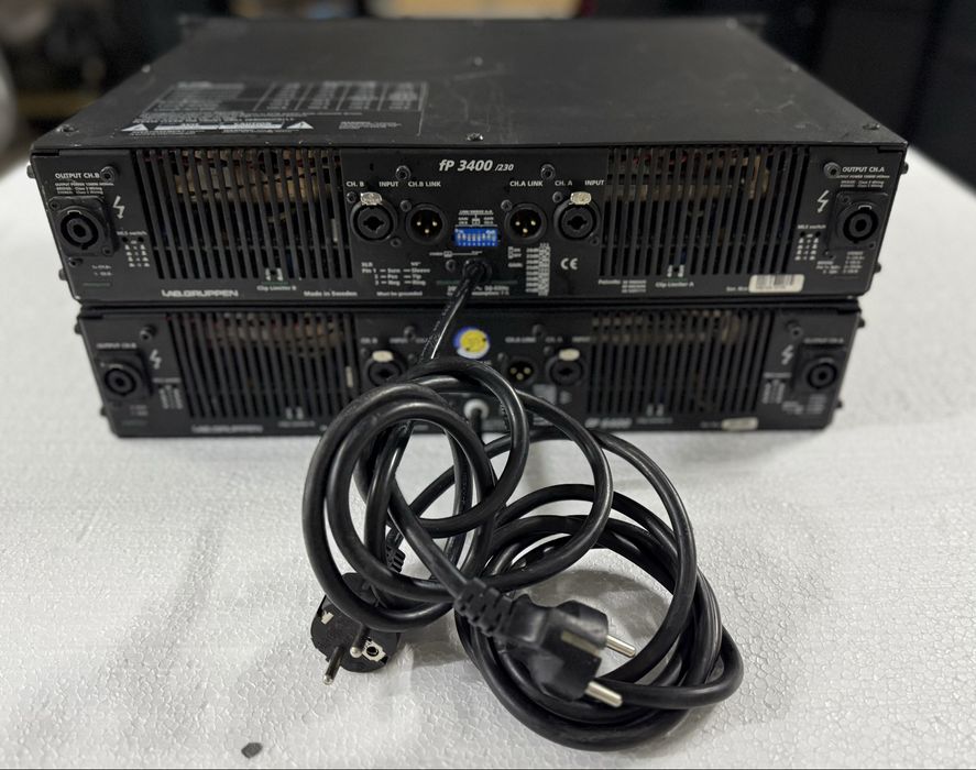 Vand amplificator Lab Gruppen FP6400 si FP3400